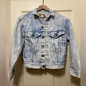 Vintage 80s/90s Levi’s Denim Jean jacket Stonewashed Marked as sz. L